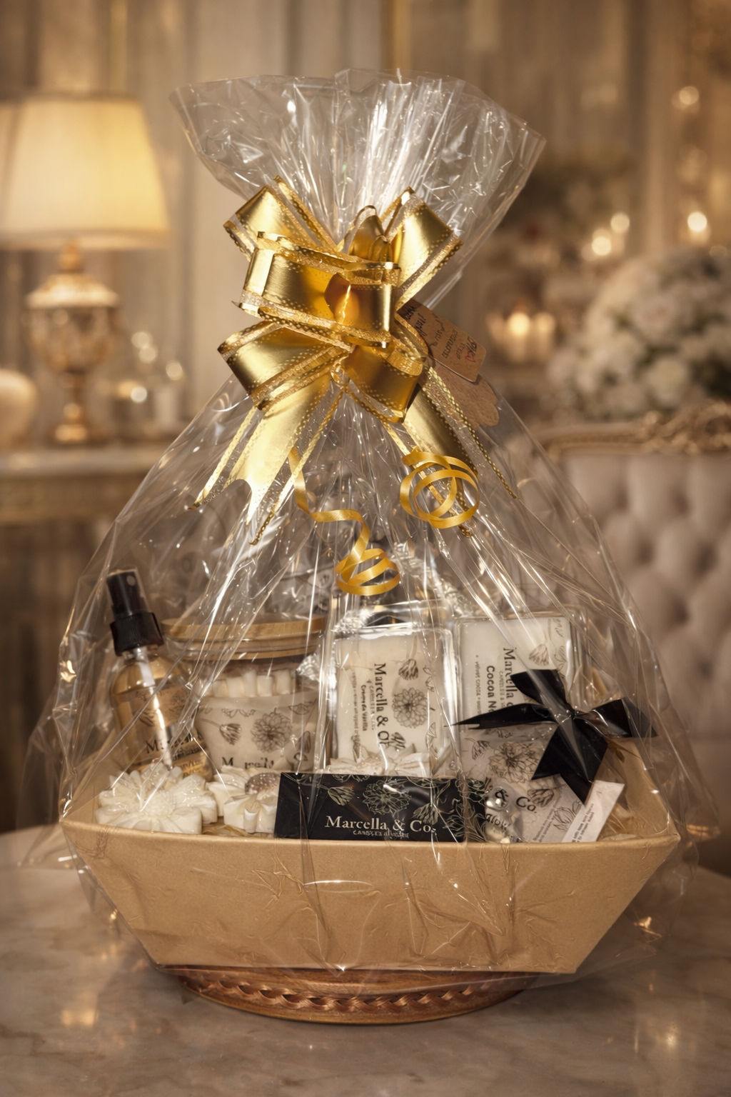 Brazilian Glow Luxury Home Fragrance Gift Basket | Marcella & Co