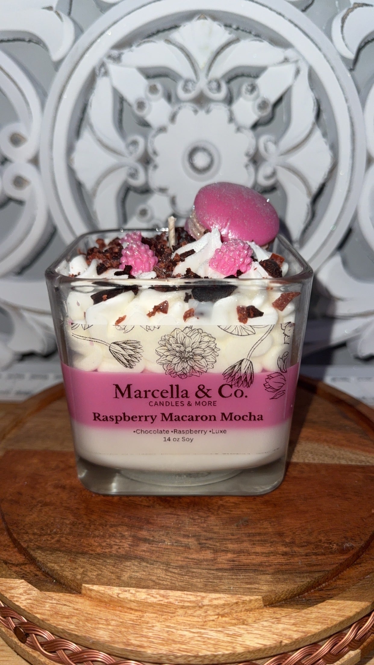 Raspberry Macaron Mocha🩷
