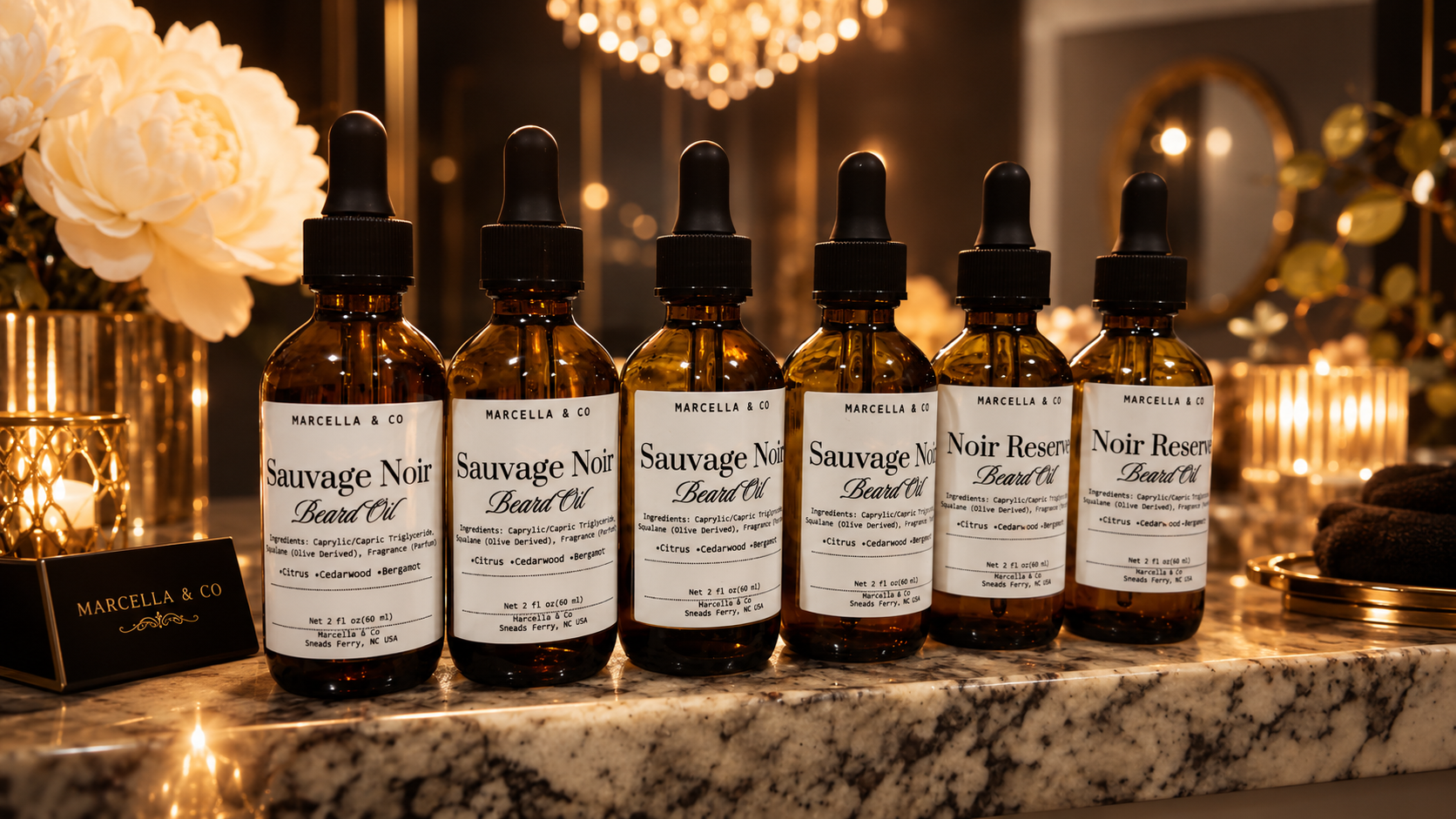 Noir Reserve Luxury Beard Oil