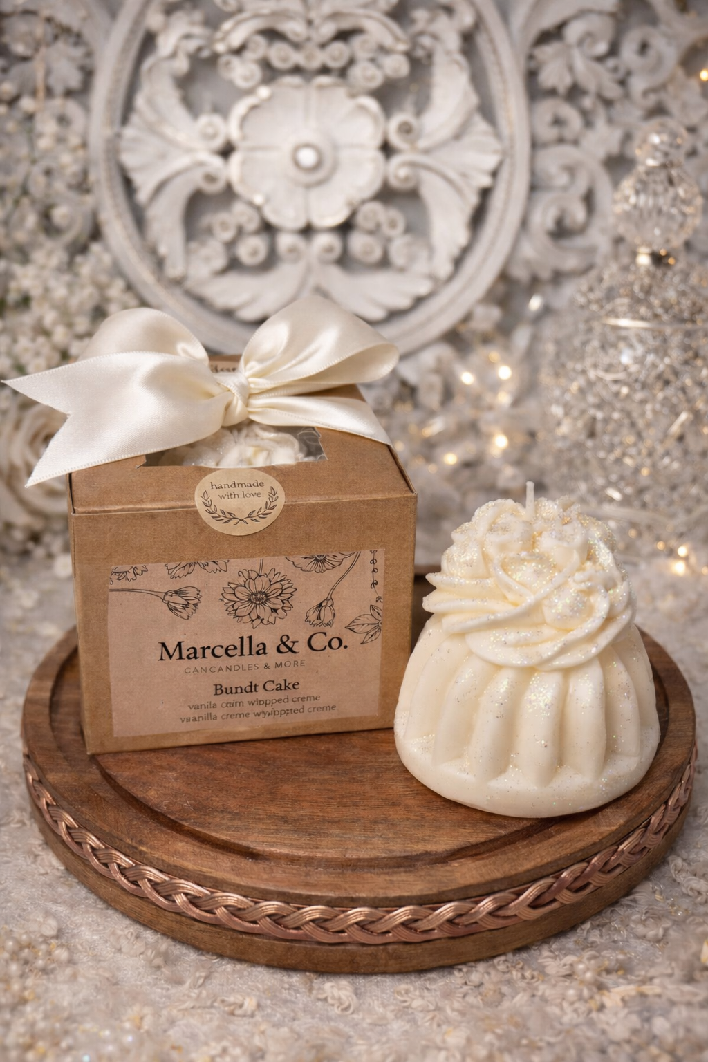 Signature Bundt Cake Candle “The Marcella”