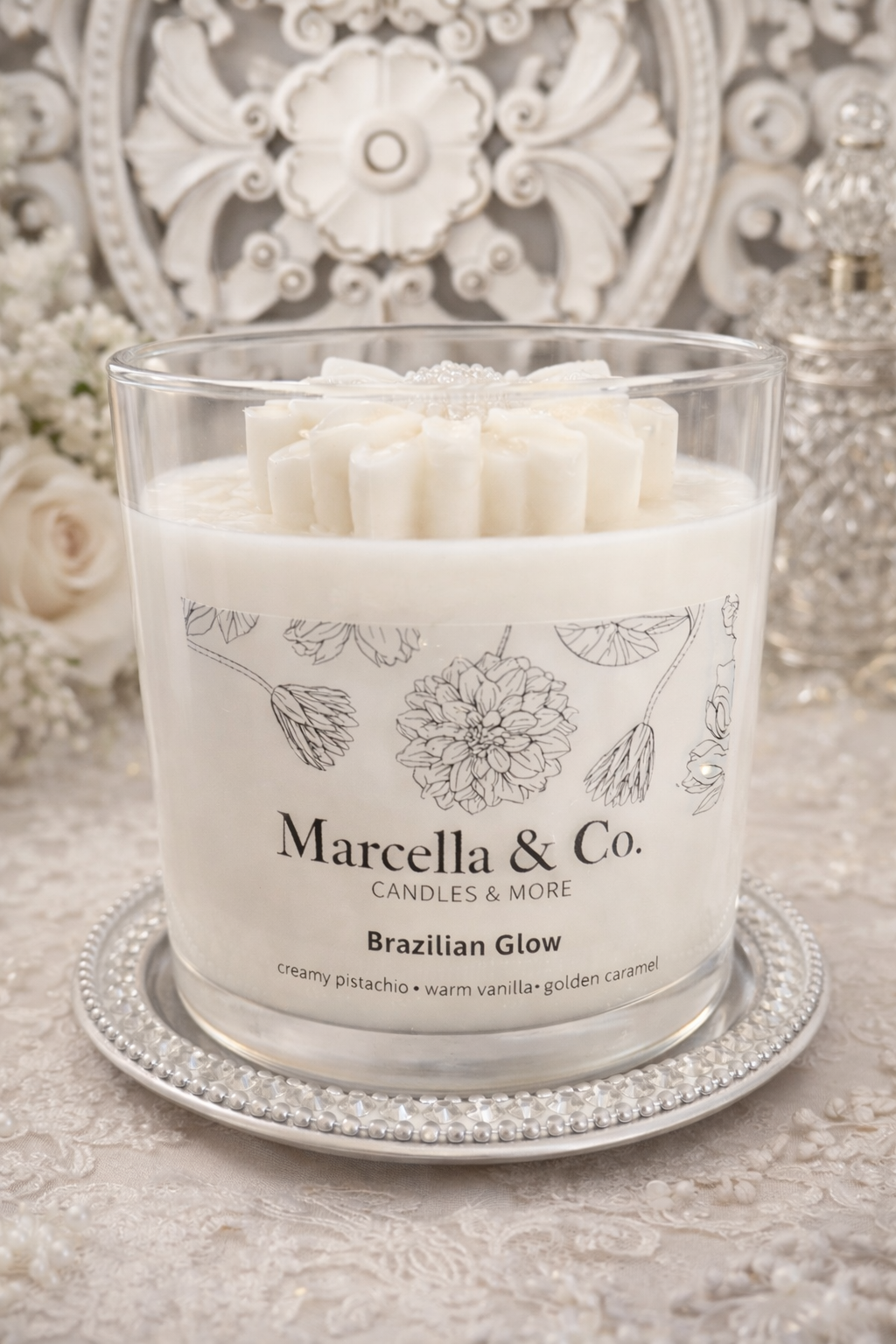 12 oz Brazilian Glow Daisy Candle