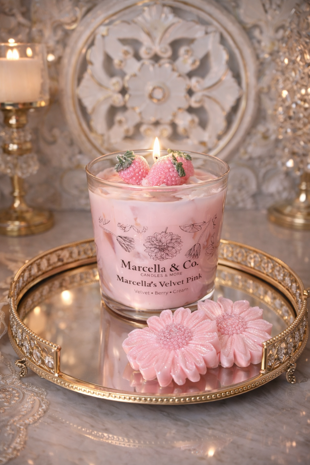 Marcella’s Velvet Pink