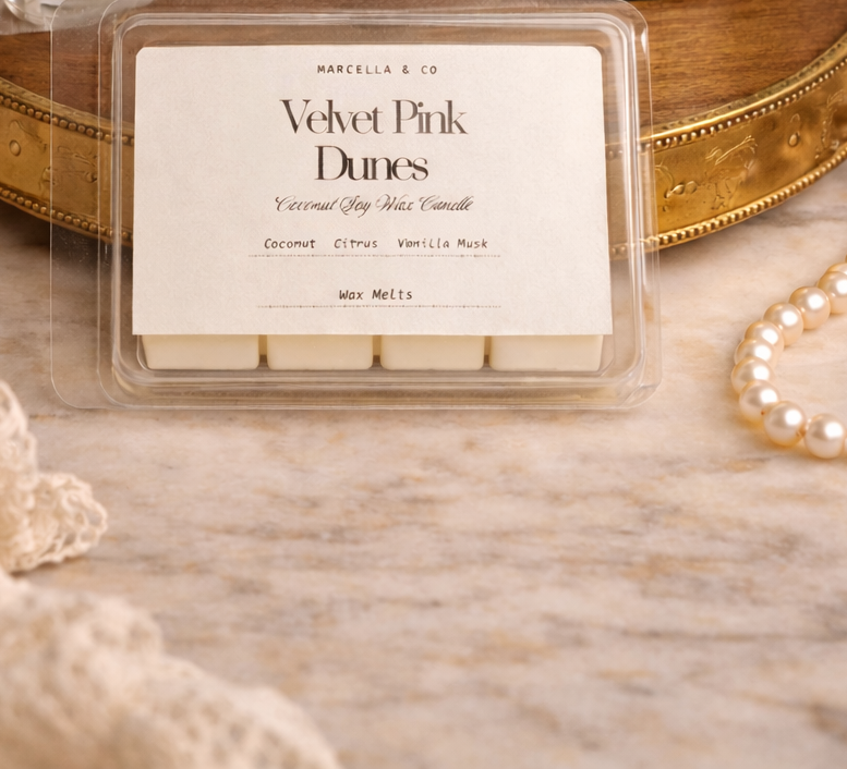 Velvet Pink Dunes Wax Melts